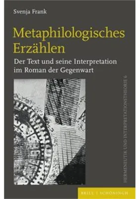Produktbild von Metaphilologisches Erzählen