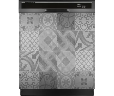 Produktbild von Magnete Dekorative 60x60 cm Küche Magnetmatte Spülmaschine - Kacheln Abstrakt