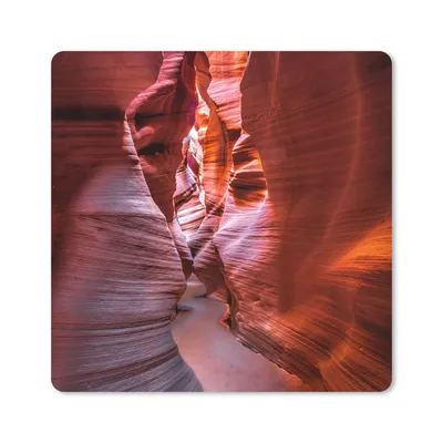 Produktbild von MuchoWow® Mauspad Mousepad Landschaft - Höhlen - Stein - Natur 20x20 cm - Mousepads - Maus Mat - Pad - Mausunterlage - Desk Mat - Bureauartikeln