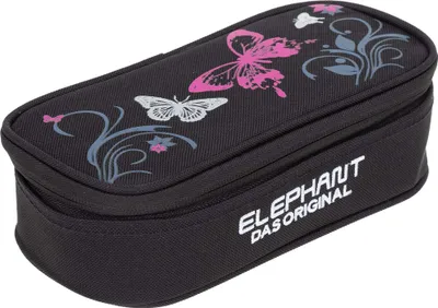 Produktbild von Mäppchen Box Large Elephant Hero Signature Federtasche Federmäppchen pencil case Butterfly Pink 12675