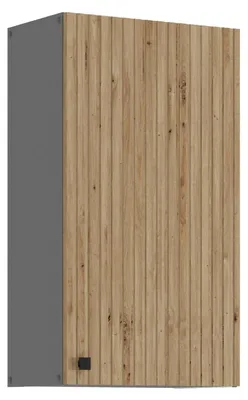 Produktbild von Küche AVA Artisan Hängeschrank 50 cm Lamellenoptik Küchenzeile Einbauküche