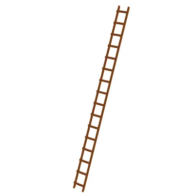 Produktbild von MUNK Dachdecker Auflegeleiter aus Holz 16 Sprossen