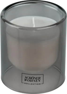 Produktbild von Schöner Wohnen Duftkerze im Glas S Zeder Jasmin Ø 7,5 x 8 ,5 cm