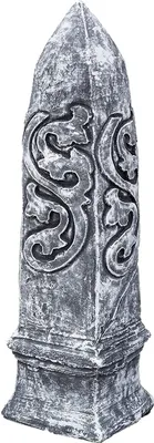 Produktbild von stoneandstyle Steinfigur Gartenfigur Obelisk Antik Steinguss frostfest wetterfest winterfest