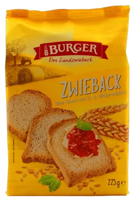 Produktbild von Burger der Landzwieback, 12er Pack (12 x 225g)