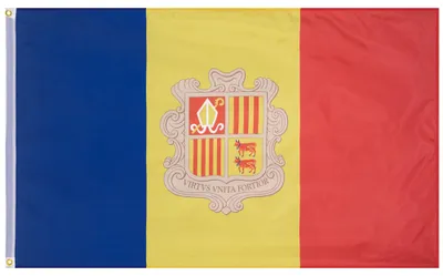 Produktbild von Einheitsgröße MW-129|Andorra MUWO "Nations Together" Flagge 90x150cm