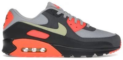 Produktbild von Nike Air Max 90 Light Smoke Grey Hyper Crimson Limelight - EU 47