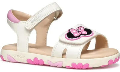 Produktbild von Geox Mädchen Klassische Sandalen J558ZD 000BC C1364 Farbe: Weiß Größe: 35