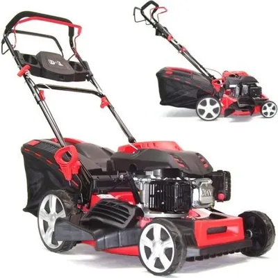 Produktbild von Benzin Rasenmäher 460mm Selbstantrieb 55788 Motormäher Benzinmäher Mäher 46cm