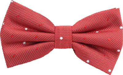 Produktbild von Fabio Farini - 1 Stück Herren Fliegen mit Punkten - Männer Querbinder Vorgebunden Bowtie Rot (Rot, Weiß)