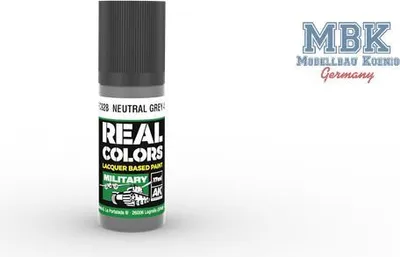 Imagen del producto de AK Interactive S.L. AK-RC928 REAL COLORS: Gris neutro 43, 17 ml