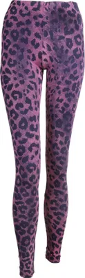 Produktbild von Leggings - Batik - Leo - schwarz - pink S/M