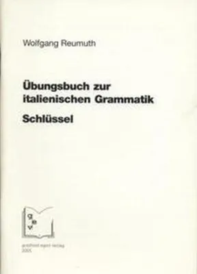 Produktbild von Übungsbuch zur italienischen Grammatik. Schlüssel