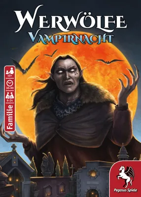 Produktbild von Pegasus Werwölfe - Vampirnacht, Kartenspiel