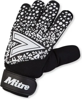 Produktbild von Mitre - Torhüter-Handschuhe für Herren/Damen Unisex CS1977 (10) (Schwarz/Weiß)