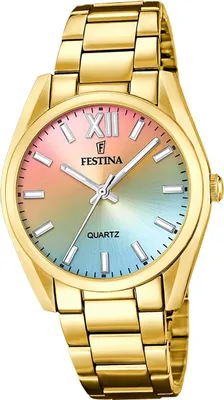 Immagine prodotto di Festina orologio da donna in acciaio inossidabile orologio da polso oro Casual D2UF20640/7