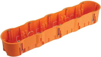 Produktbild von Hohlwanddose 5-fach Schalterdose Abzweigdose Hohlraumdose Ø 60 x 60 mm