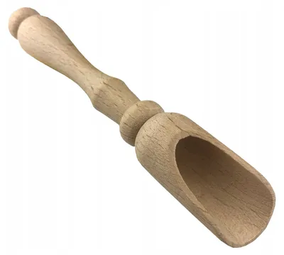 Produktbild von Woodcarver Mini Holzschaufel Löffel zur Salz- und Gewürzdosierung