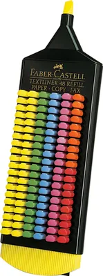 Produktbild von Faber Castell Textmarker TL 48 5, 2, 1 mm Display120