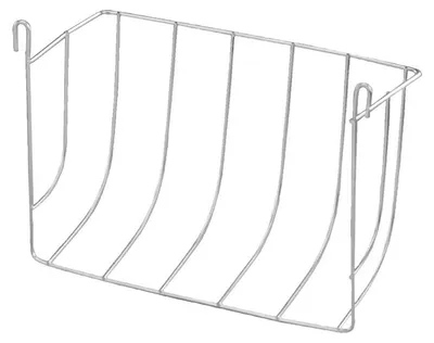 Productafbeelding van Metalen salade- en hooinap, 28 x 19 cm, zilver, 1 stuk