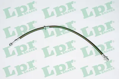 Produktbild von LPR Bremsschlauch 6T48273 mit Ringanschluss, 575 mm Länge, M10x1 Gewinde, 10 mm Durchmesser