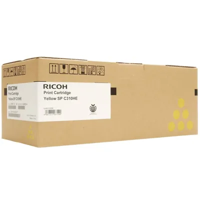 Obrázok produktu pre Ricoh SP C310HE, 6000 strany, Žltá, 1 kusov