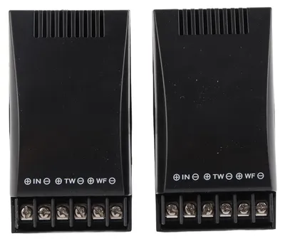 Produktbild von 2 Stück Auto-Audio-Frequenzweichen, 2-Wege, 100 W Ausgangsleistung, 12 V, korrekter Klang, ABS-Gehäuse, Auto-Lautsprecher-Frequenzweiche für Fahrzeuge