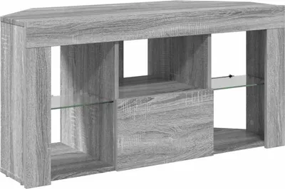 Produktbild von "WINTER SALE"TV-Ständer/Eck-LED-TV-Schrank - TV-Regal - Fernsehkommode - Graues Sonoma 100 x 40 x 50 cm Holzwerkstoff - TV-Lowboard NEU4098187