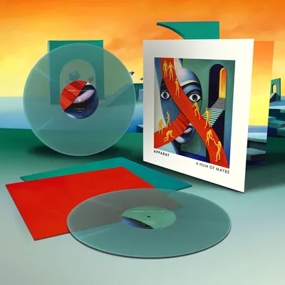 Produktbild von Apparat: A Hum Of Maybe (Limited Indie Edition) (Turquoise Vinyl)
