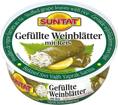 Produktbild von SUNTAT Gefüllte Weinblätter 280g