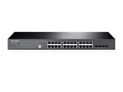 Produktbild von TP-Link T1700G-28TQ, Managed, L2/L2+, Gigabit Ethernet (10/100/1000), Rack-Einbau, 1U