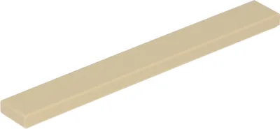 Produktbild von Lego® 1x8 Fliesen 4162 - 100 Stück Beige