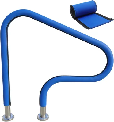 Produktbild von Schwimmbad Handlauf, 120 cm, Antirutschmaterial, mit Reißverschluss, für Schwimmbad
