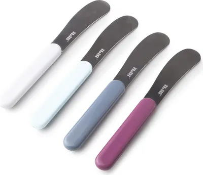 Produktbild von Butterspatel 14,8 cm, Bunte Farben