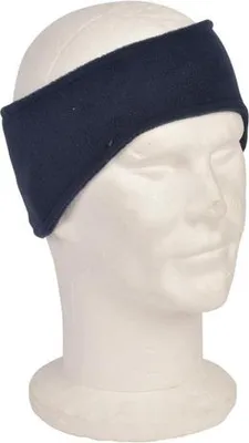 Produktbild von Kinder Stirnband - Mikro Fleece Ohrenwärmer - Dunkelblau - 51-53
