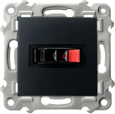 Image de Prise pour un haut-parleur SZAFIR Noir Ospel