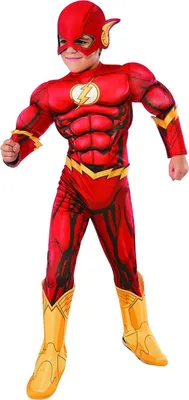 Produktbild von The Flash - "Deluxe" Kostüm ‘” ’"The Flash"“ BN5115 (M) (Rot/Gelb)