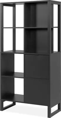 Produktbild von Sumatra 20A Regal/Raumteiler, anthrazit, Farbe: Anthrazit