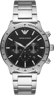 Produktbild von Emporio Armani AR11241 Herren-Armbanduhr, Edelstahl-Gehäuse, Metall-Armband