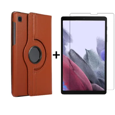 Image de 2in1 Set pour Samsung Galaxy Tab A7 Lite 2021 SM-T220 SM-T225 8.7 pouces avec housse de protection + verre de protection avec housse Auto Sleep/Wake