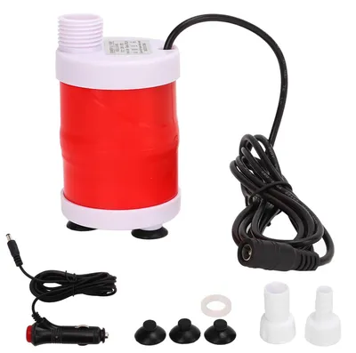 Produktbild von Tauchwasserpumpe, wasserdicht, hohe Förderhöhe, 700 l/h, 20 W, DC 12 V, für Wohnmobil, Zuhause