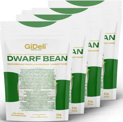 Immagine prodotto di GiDeli Fagioli bianchi secchi 4 x 5 kg - ad alto contenuto di proteine e senza additivi