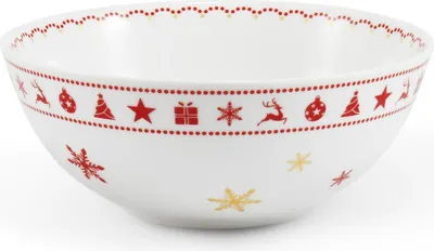 Produktbild von Weihnachtsporzellan, Schale, 16 cm, tschechisches Porzellan, Leander
