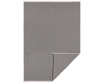 Zdjęcie produktu dla Dywan na taras Iwin, czarny kremowy 120x170 cm