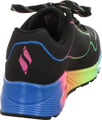 Zdjęcie produktu dla Sznurowane buty damskie Skechers Sporty gumowa podeszwa czarny