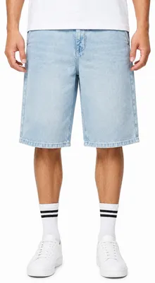 Produktbild von SOULSTAR Herren Jeansshorts im Baggy-Fit aus 100% Baumwolle für Herren Kurze Hose - Sommer-Shorts Bermuda für Männer