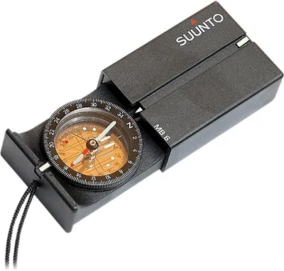 Image de Suunto MB-6 NH Boussole de navigation magnétique Plastique Noir