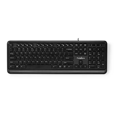 Obrázek produktu pro Kabelová klávesnice | USB-A | Multimédia | QWERTY | US Layout | Numerická klávesnice