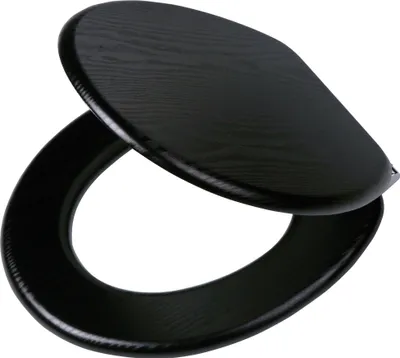 Produktbild von Tiger WC-Sitz Schwarzwash MDF Schwarz, 252030746
