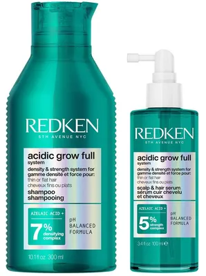 Produktbild von Redken - Acidic Grow Full System Shampoo + Serum für Kopfhaut und Haare - Vorteilspack